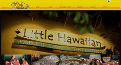 Desktop Screenshot of littlehawaiianrestaurant.com